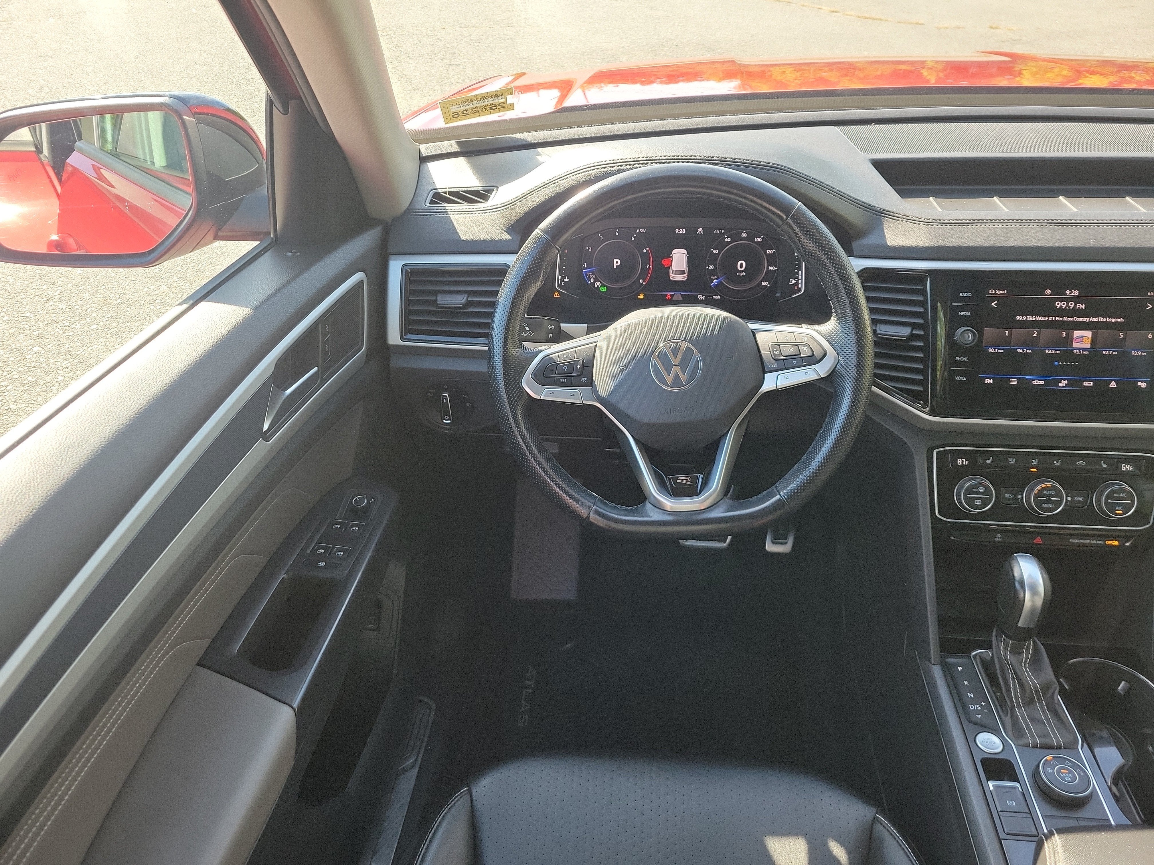 2022 Volkswagen Atlas 3.6L V6 SEL R-Line Black