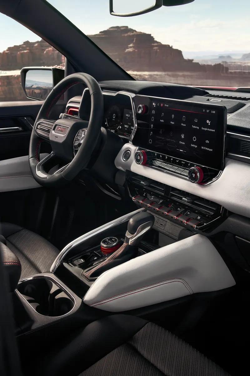 2026 GMC Canyon infotainment system at Bill Dodge Buick - GMC in Westbrook ME