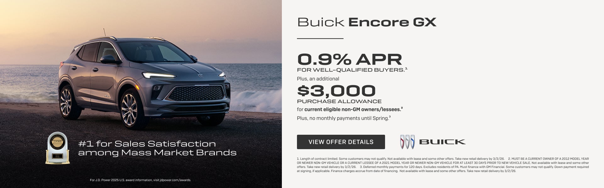 0.9% APR 
FOR WELL-QUALIFIED BUYERS.1

Plus, an additional $3,000 PURCHASE ALLOWANCE for current ...