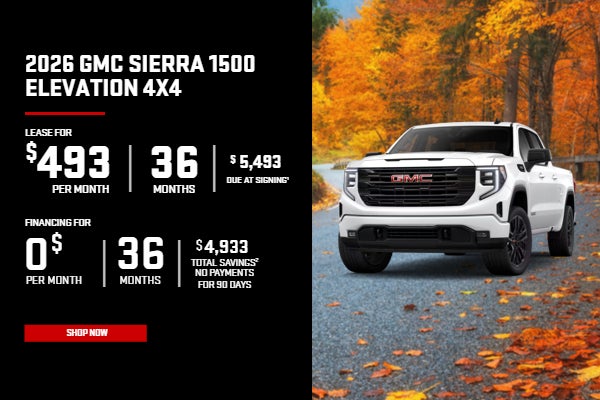 2026 GMC Sierra 1500 Elevation 4x4