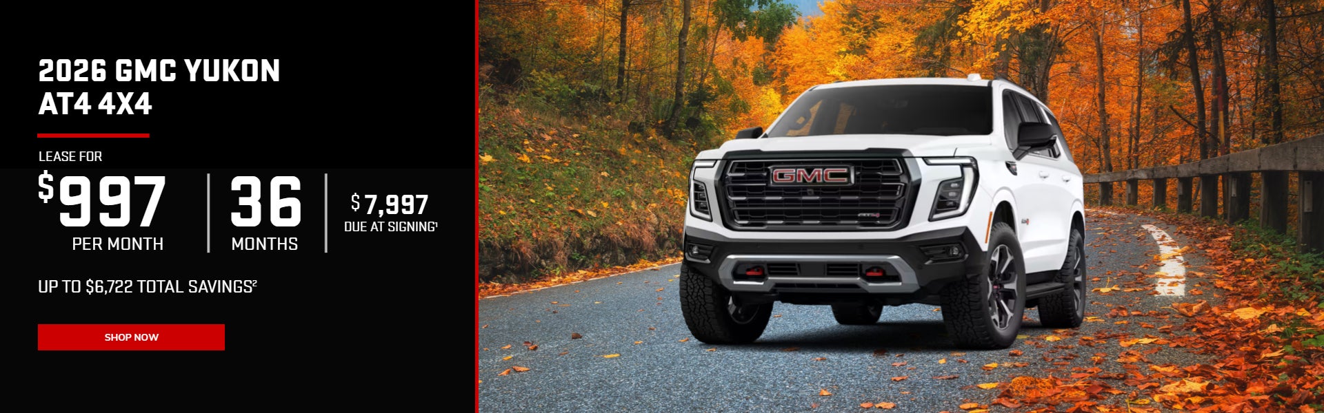 2026 GMC Yukon AT4 4x4