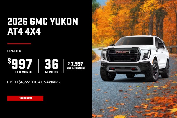 2026 GMC Yukon AT4 4x4