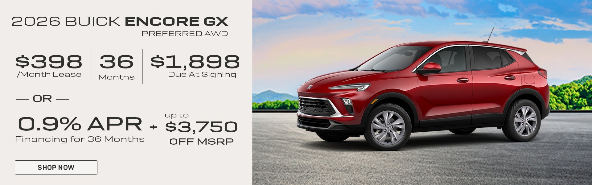 2026 Buick Encore GX Preferred AWD Offer