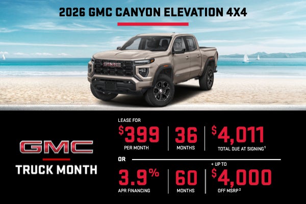 2026 GMC Canyon Elevation 4x4