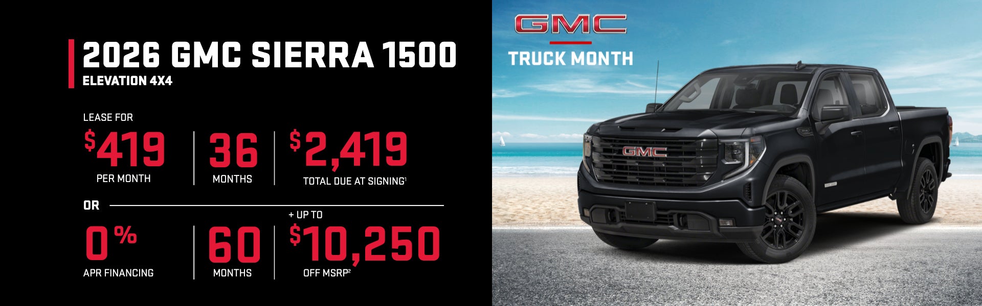 2026 GMC Sierra 1500 Elevation 4x4