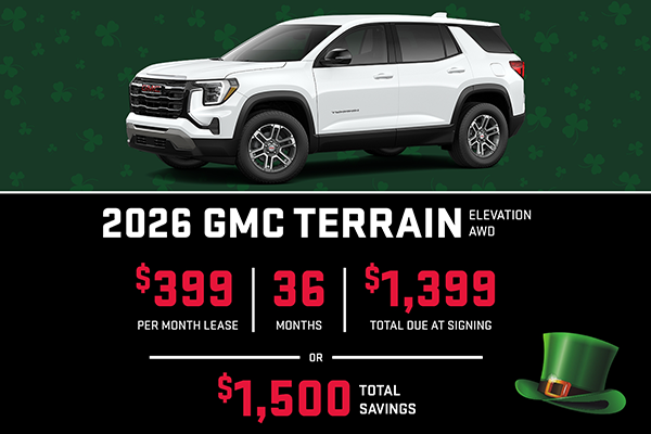 2026 GMC Terrain Elevation AWD