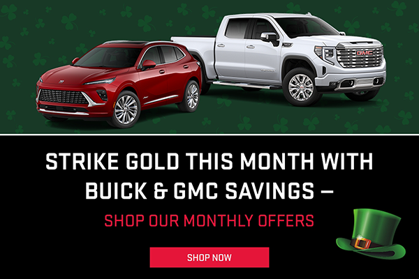 Strike Gold This Month with Buick & GMC Savings